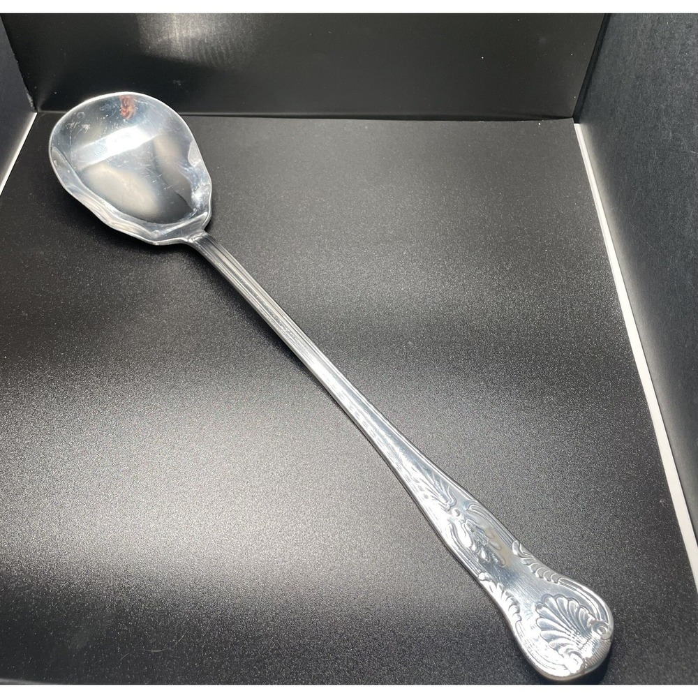 Vintage Reed & Barton Serving Spoon Flatware. Select Stainless 12" Large. Rare.